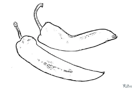 chilis Kolorowanki Do Druku